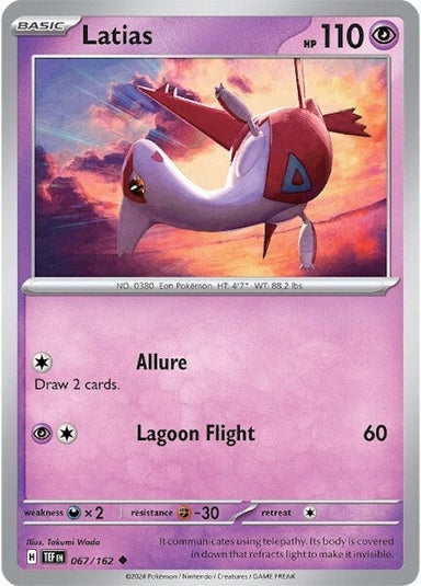 Image for Latias (067/162) (SV05: Temporal Forces) (TEF) - Pokemon