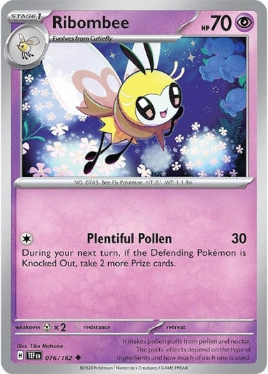 Image for Ribombee (076/162) (SV05: Temporal Forces) (TEF) - Pokemon