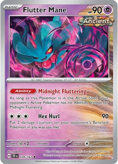 Image for Flutter Mane (078/162) (SV05: Temporal Forces) (TEF) - Pokemon