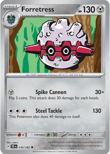 Image for Forretress (110/162) (SV05: Temporal Forces) (TEF) - Pokemon