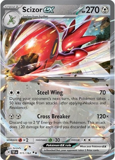 Scizor ex - 111/162