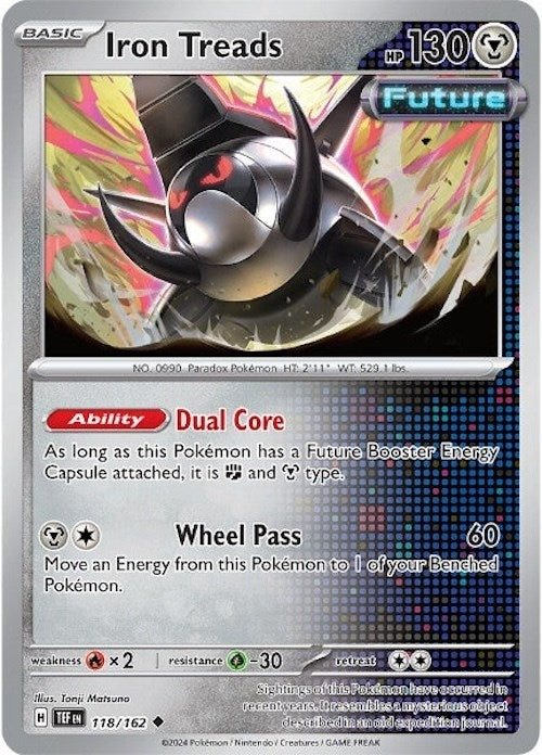 Image for Iron Treads (118/162) (SV05: Temporal Forces) (TEF) - Pokemon