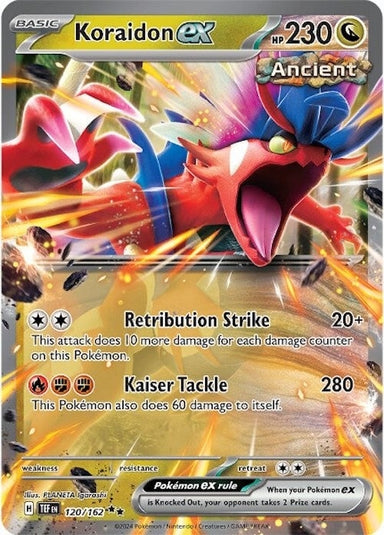Image for Koraidon ex (120/162) (SV05: Temporal Forces) (TEF) - Pokemon