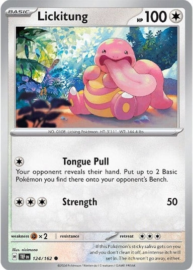 Image for Lickitung (124/162) (SV05: Temporal Forces) (TEF) - Pokemon