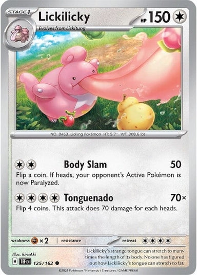 Image for Lickilicky (125/162) (SV05: Temporal Forces) (TEF) - Pokemon