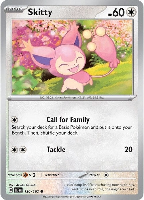 Skitty (130/162) (SV05: Temporal Forces)
