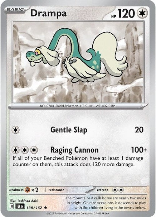 Image for Drampa (138/162) (TEF) - Pokemon