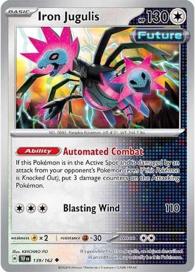 Image for Iron Jugulis (139/162) (SV05: Temporal Forces) (TEF) - Pokemon