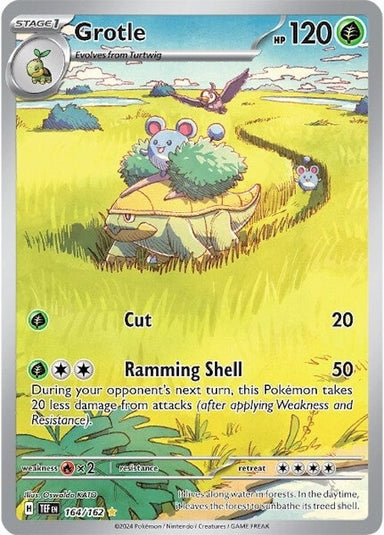 Image for Grotle (164/162) (SV05: Temporal Forces) - Pokemon