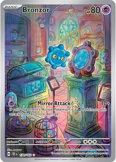 Image for Bronzor (170/162) (SV05: Temporal Forces) (TEF) - Pokemon