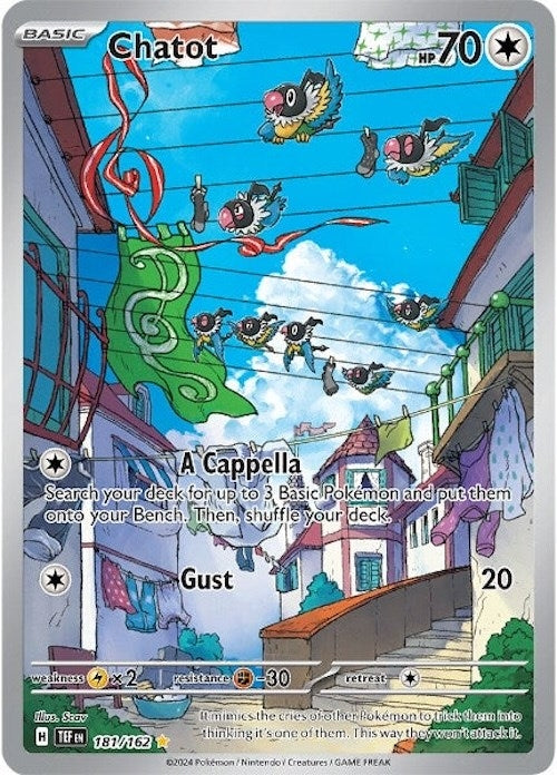 Image for Chatot (181/162) - Pokemon