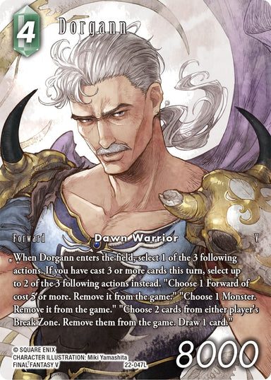 Image for Dorgann (Full Art) (22-047L) (22) - Final Fantasy TCG