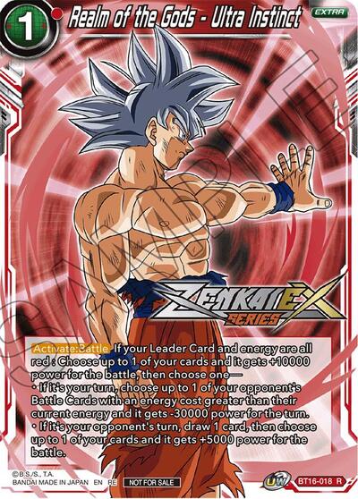 BT16-018  - Realm of the Gods - Ultra Instinct (Event Pack 14)