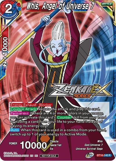 BT16-140  - Whis, Angel of Universe 7 (Event Pack 14)