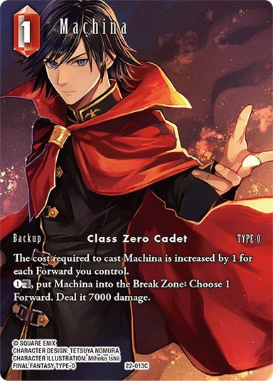 Image for Machina (Full Art) (22-013C) (22) - Final Fantasy TCG