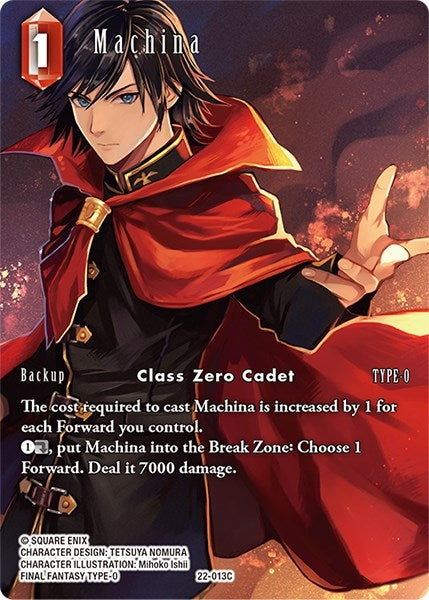 Image for Machina (Full Art) (22-013C) (22) - Final Fantasy TCG