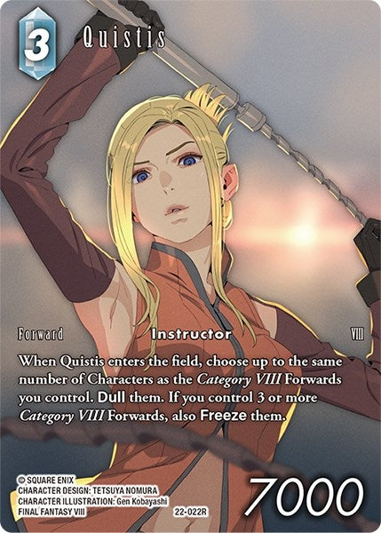 Quistis (Full Art) (22-022R) (Hidden Hope)
