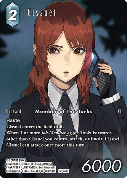 Image for Cissnei (Full Art) (22-028H) (22) - Final Fantasy TCG