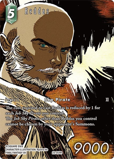 Image for Reddas (Full Art) (22-054R) (22) - Final Fantasy TCG