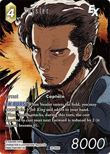 Image for Vossler EX (Full Art) (22-055H) (22) - Final Fantasy TCG