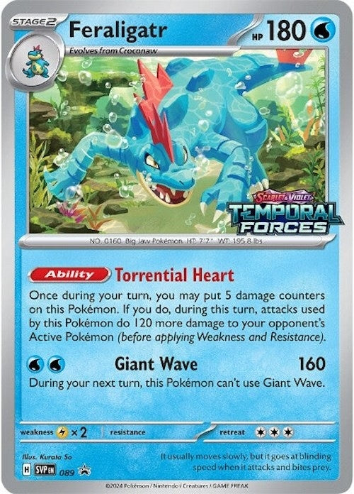 Image for Feraligatr - 089 (Prerelease) (089) (SV: Scarlet & Violet Promo Cards) - Pokemon