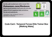 Image for Code Card - Temporal Forces Elite Trainer Box [Walking Wake] (SV05: Temporal Forces) (TEF) - Pokemon