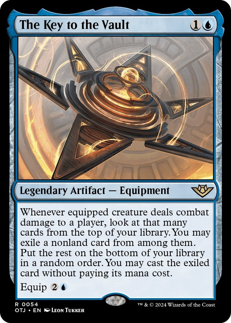 Image for The Key to the Vault (54) (Outlaws of Thunder Junction) - Magic: The Gathering