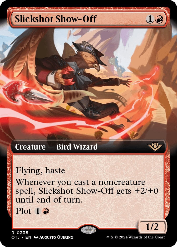 Image for Slickshot Show-Off (Extended Art) (335) (Outlaws of Thunder Junction) - Magic: The Gathering