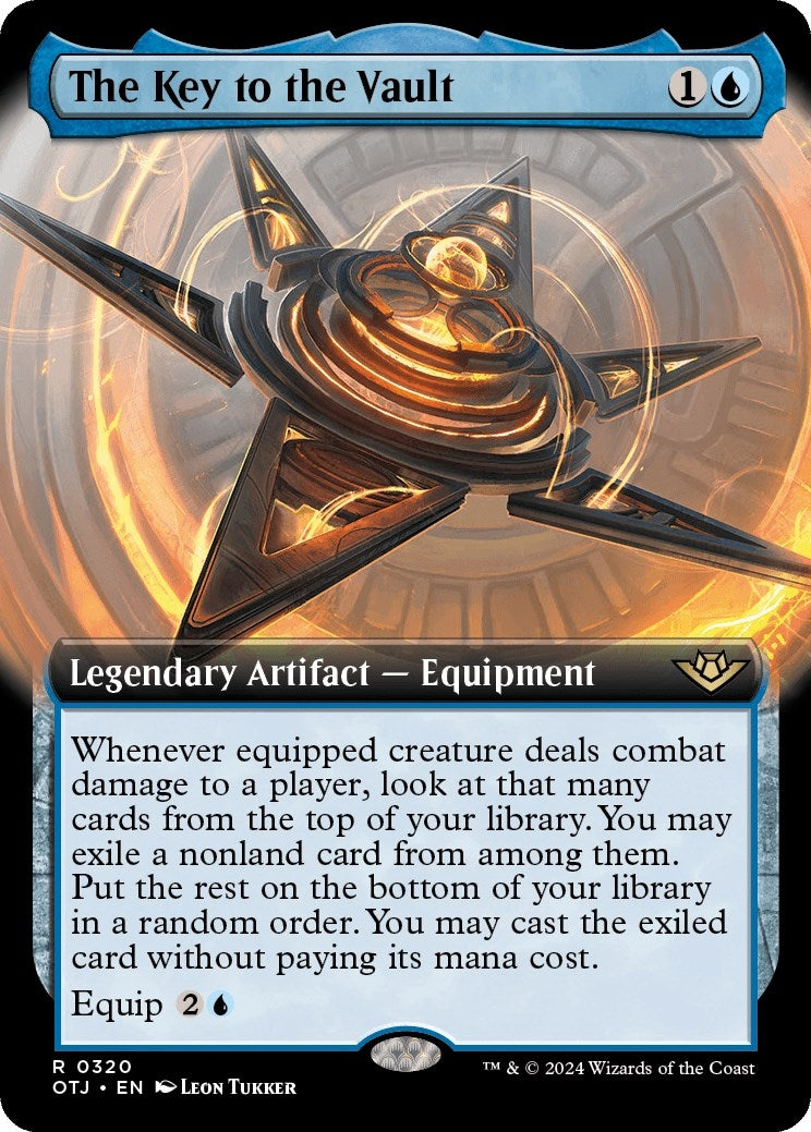 Image for The Key to the Vault (Extended Art) (320) (Outlaws of Thunder Junction) - Magic: The Gathering