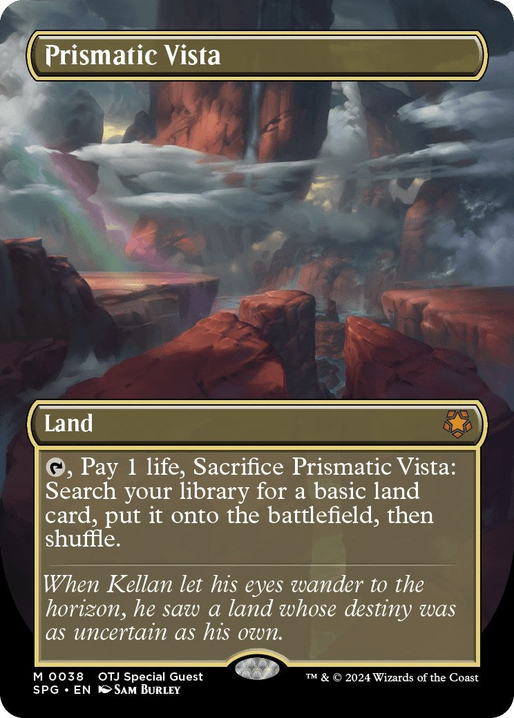 Image for Prismatic Vista (Borderless) (38) (Special Guests) - Magic: The Gathering