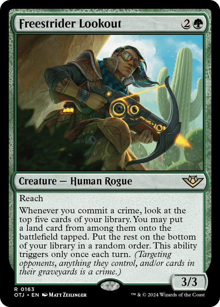 Image for Freestrider Lookout (163) (Outlaws of Thunder Junction) - Magic: The Gathering