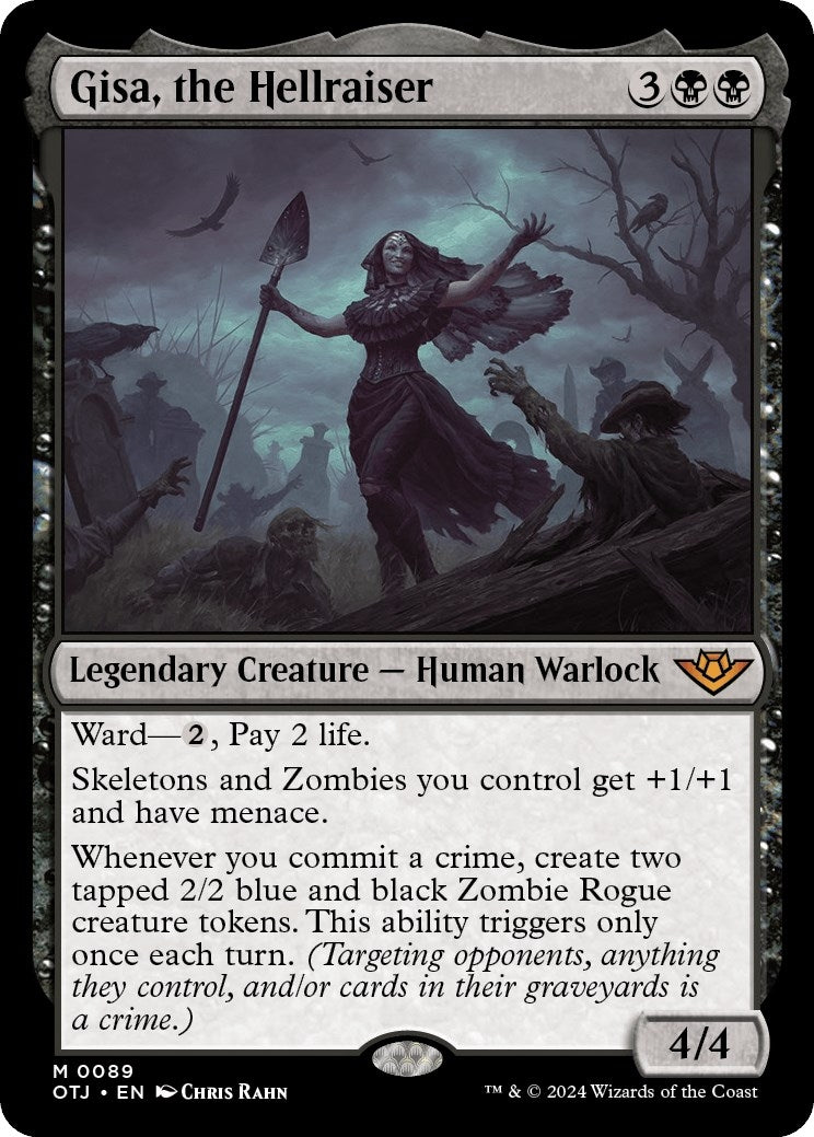 Image for Gisa, the Hellraiser (89) (Outlaws of Thunder Junction) - Magic: The Gathering