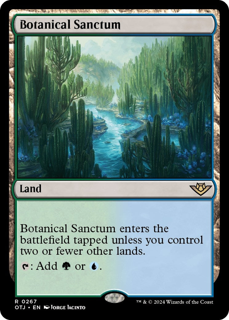 Image for Botanical Sanctum (267) (Outlaws of Thunder Junction) - Magic: The Gathering
