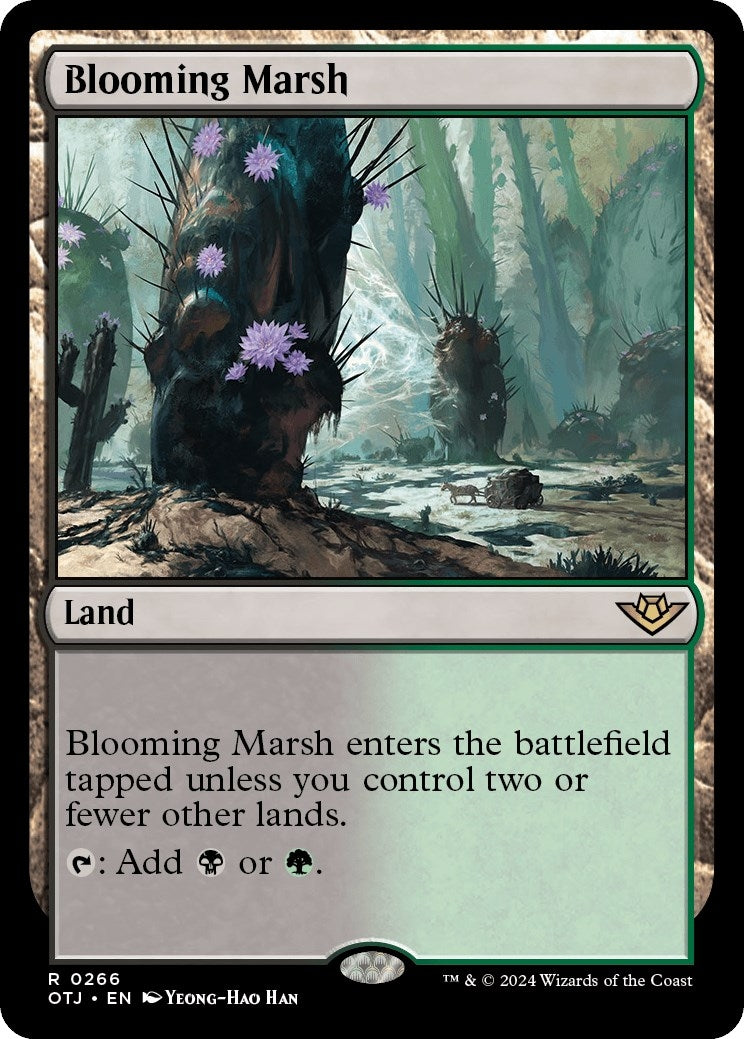 Image for Blooming Marsh (266) (Outlaws of Thunder Junction) - Magic: The Gathering
