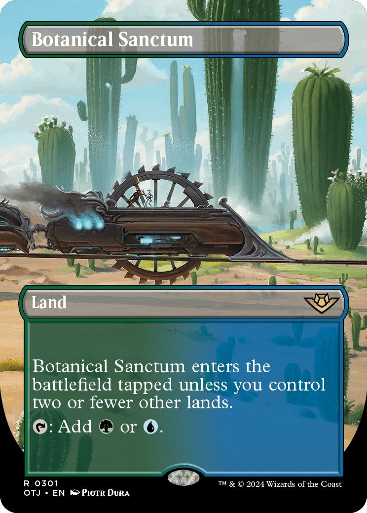 Botanical Sanctum (Borderless) (301) (Outlaws of Thunder Junction)