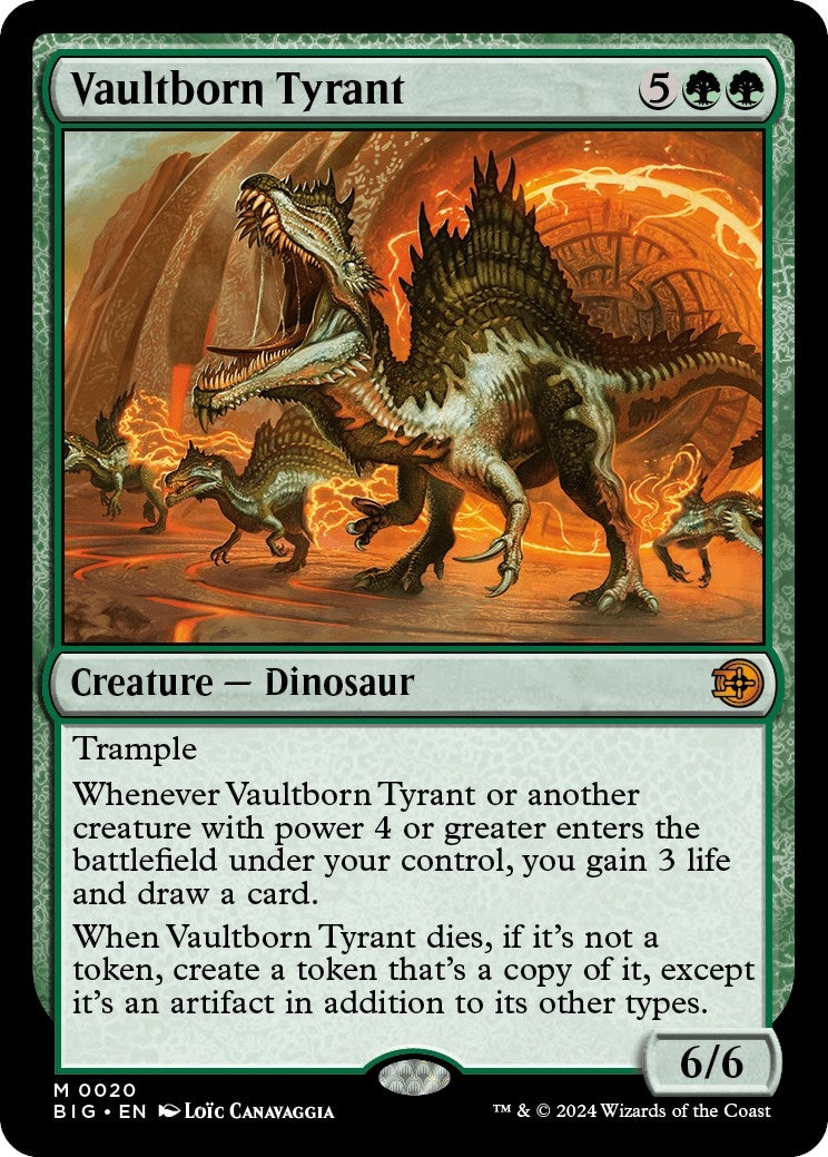 Vaultborn Tyrant (20) (Outlaws of Thunder Junction: The Big Score)