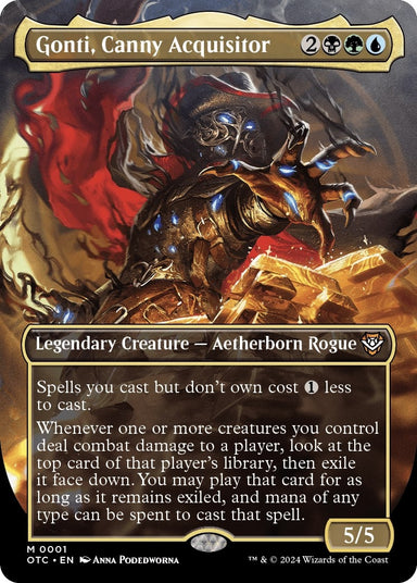 Image for Gonti, Canny Acquisitor (Borderless) (1) - Magic: The Gathering