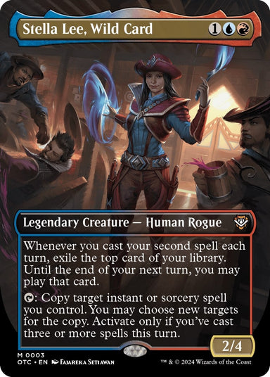 Image for Stella Lee, Wild Card (Borderless) (3) - Magic: The Gathering