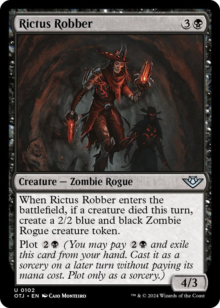 Image for Rictus Robber (102) (Outlaws of Thunder Junction) - Magic: The Gathering