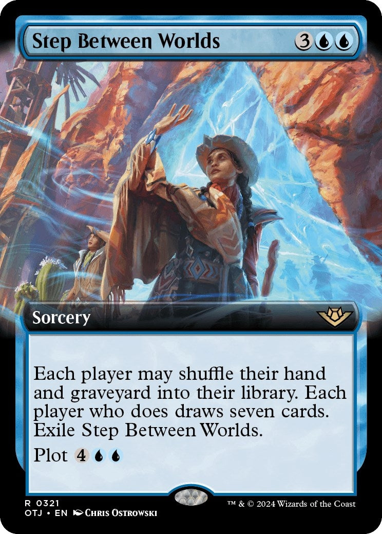 Image for Step Between Worlds (Extended Art) (321) (Outlaws of Thunder Junction) - Magic: The Gathering