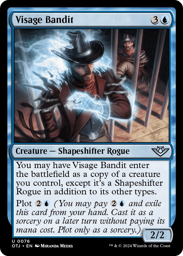 Image for Visage Bandit (76) (Outlaws of Thunder Junction) - Magic: The Gathering