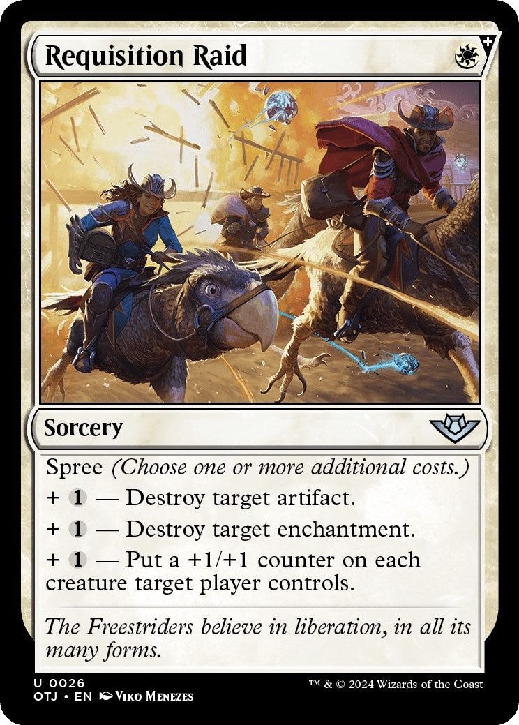 Image for Requisition Raid (26) (Outlaws of Thunder Junction) (OTJ) - Magic: The Gathering
