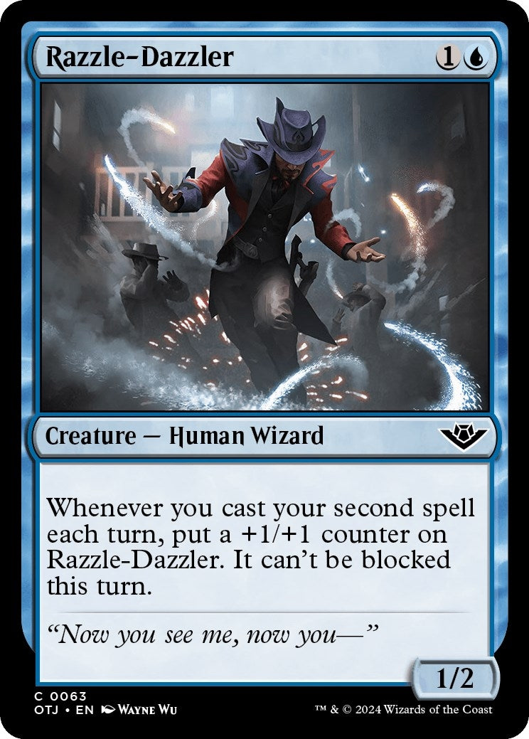 Image for Razzle-Dazzler (63) (Outlaws of Thunder Junction) (OTJ) - Magic: The Gathering