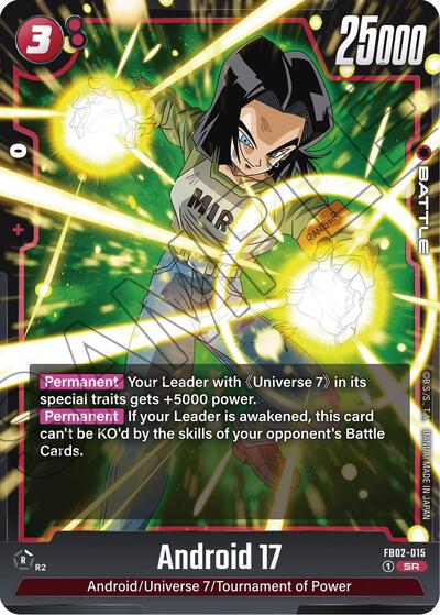 Android 17 - FB02-015 SR