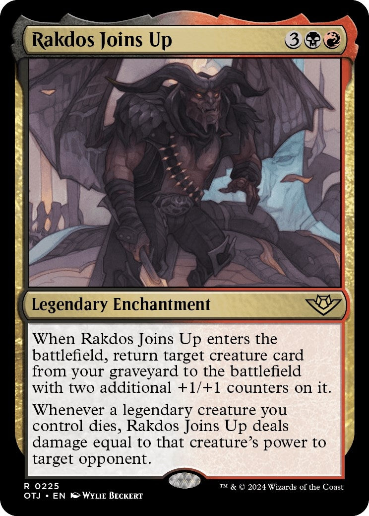 Image for Rakdos Joins Up (225) (Outlaws of Thunder Junction) (OTJ) - Magic: The Gathering
