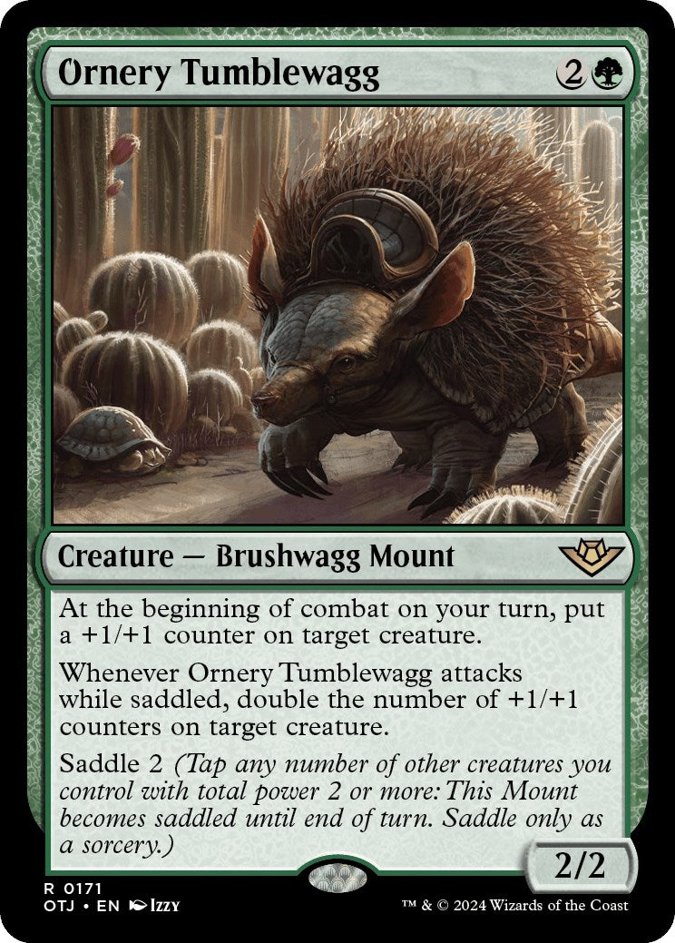 Image for Ornery Tumblewagg (171) (Outlaws of Thunder Junction) (OTJ) - Magic: The Gathering