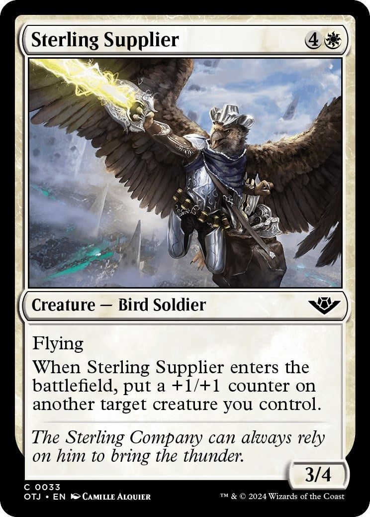 Image for Sterling Supplier (33) (Outlaws of Thunder Junction) (OTJ) - Magic: The Gathering