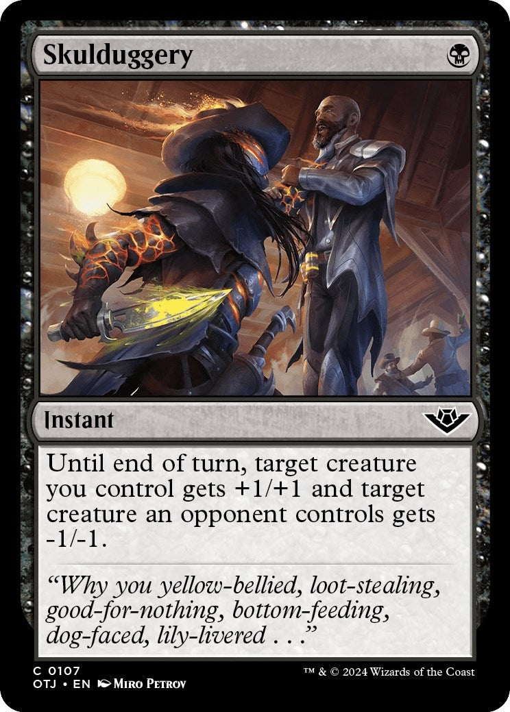 Image for Skulduggery (107) (Outlaws of Thunder Junction) (OTJ) - Magic: The Gathering