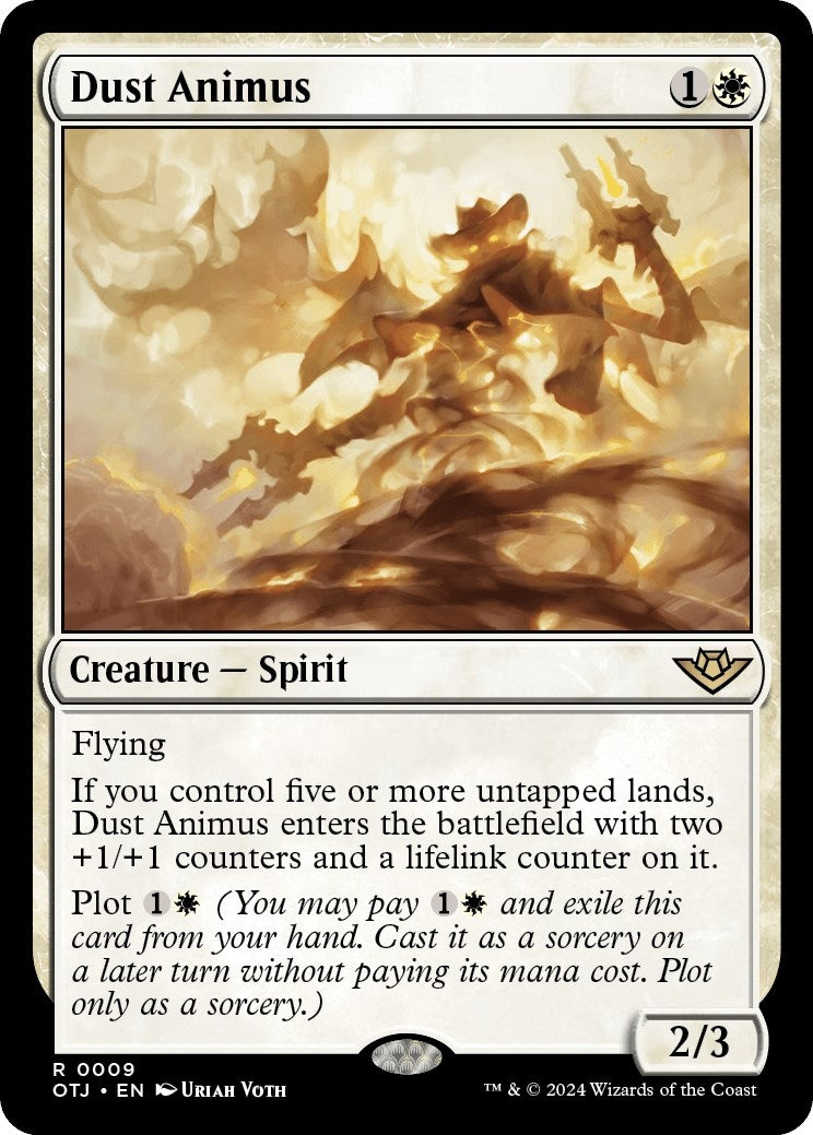 Image for Dust Animus (9) (Outlaws of Thunder Junction) (OTJ) - Magic: The Gathering