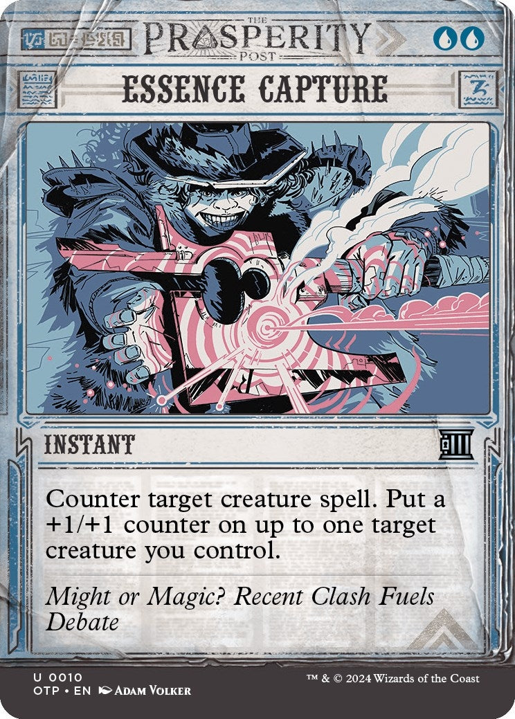 Image for Essence Capture (10) (Outlaws of Thunder Junction: Breaking News) (OTP) - Magic: The Gathering